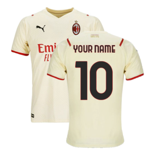 2021-2022 AC Milan Away Shirt (Your Name)