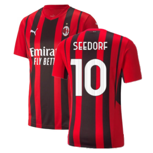 2021-2022 AC Milan Home Shirt (SEEDORF 10)