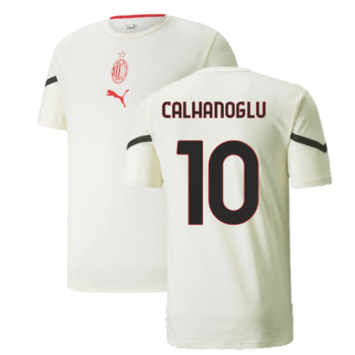 2021-2022 AC Milan Pre-Match Jersey (Afterglow) (CALHANOGLU 10)