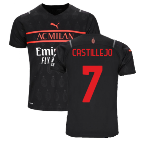 2021-2022 AC Milan Third Shirt (CASTILLEJO 7)