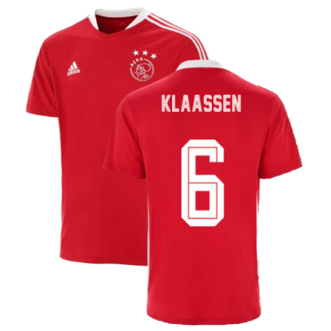 2021-2022 Ajax Training Jersey (Red) (KLAASSEN 6)