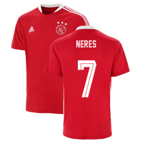 2021-2022 Ajax Training Jersey (Red) (NERES 7)