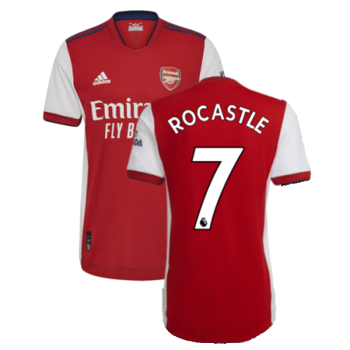 2021-2022 Arsenal Authentic Home Shirt (ROCASTLE 7)