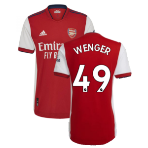 2021-2022 Arsenal Authentic Home Shirt (WENGER 49)