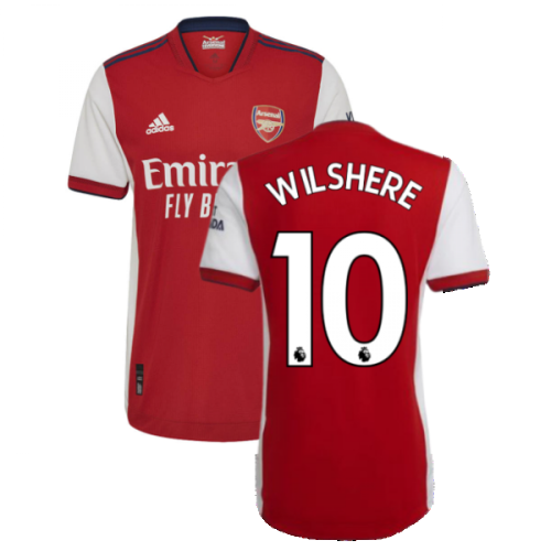 2021-2022 Arsenal Authentic Home Shirt (WILSHERE 10)