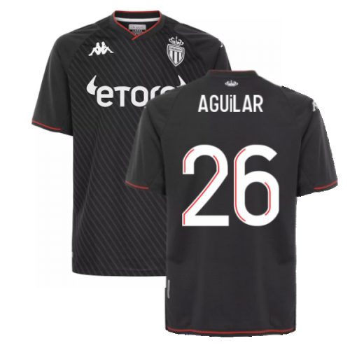 2021-2022 AS Monaco Away Shirt (AGUILAR 26)