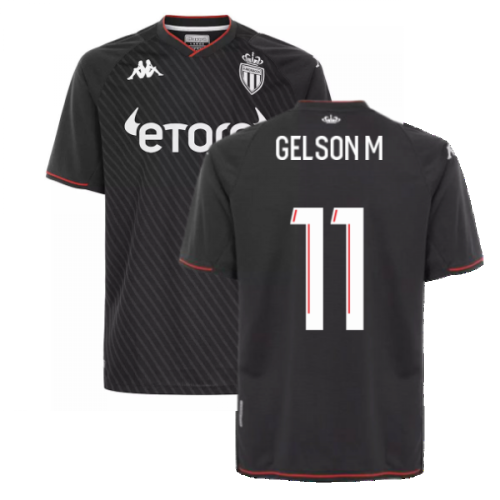 2021-2022 AS Monaco Away Shirt (GELSON M 11)