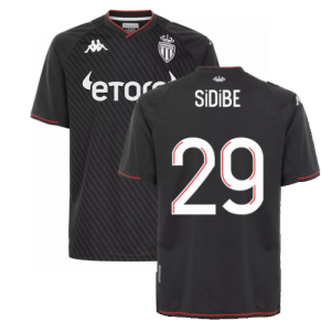 2021-2022 AS Monaco Away Shirt (SIDIBE 29)