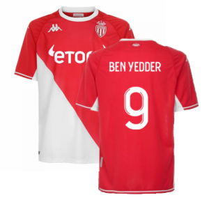 2021-2022 AS Monaco Home Shirt (BEN YEDDER 9)