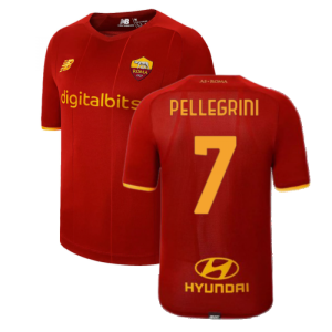 2021-2022 AS Roma Home Shirt (PELLEGRINI 7)