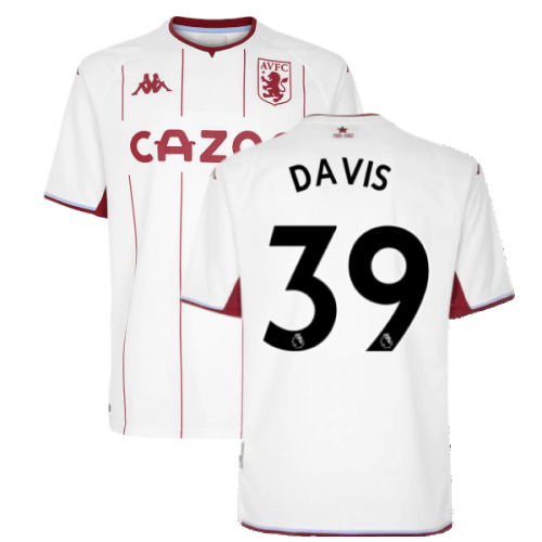 2021-2022 Aston Villa Away Shirt (DAVIS 39)