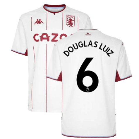 2021-2022 Aston Villa Away Shirt (DOUGLAS LUIZ 6)