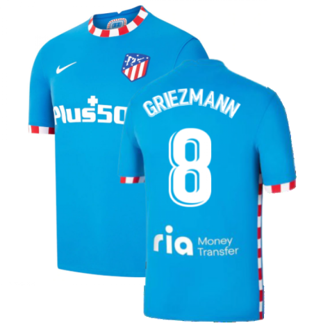 2021-2022 Atletico Madrid 3rd Shirt (GRIEZMANN 8)