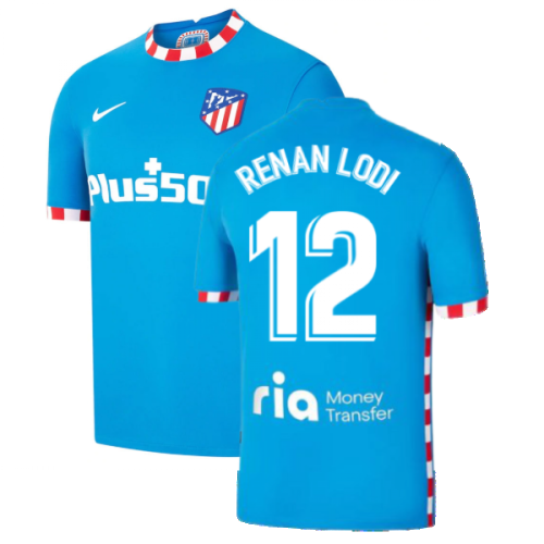 2021-2022 Atletico Madrid 3rd Shirt (RENAN LODI 12)