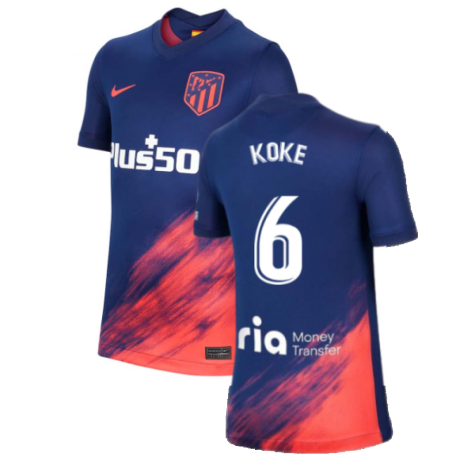 2021-2022 Atletico Madrid Away Shirt (Kids) (KOKE 6)