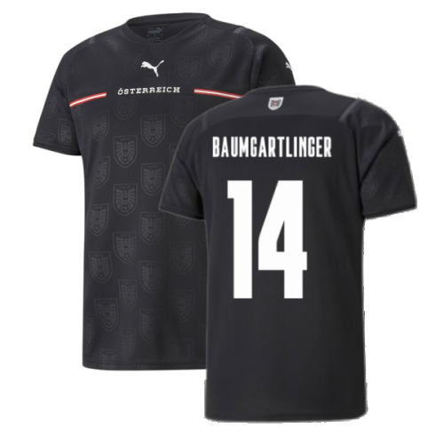 2021-2022 Austria Away Shirt (Kids) (BAUMGARTLINGER 14)