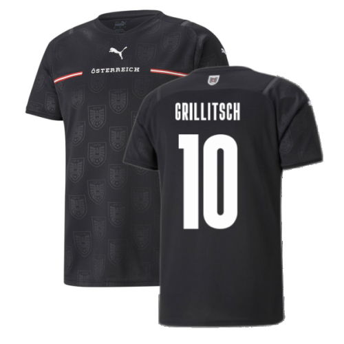 2021-2022 Austria Away Shirt (Kids) (GRILLITSCH 10)