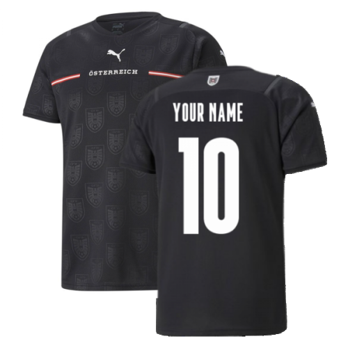 2021-2022 Austria Away Shirt (Your Name)