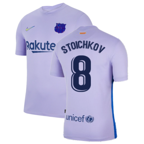 2021-2022 Barcelona Away Shirt (STOICHKOV 8)