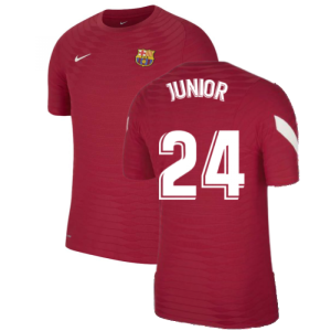 2021-2022 Barcelona Elite Training Shirt (Red) (JUNIOR 24)