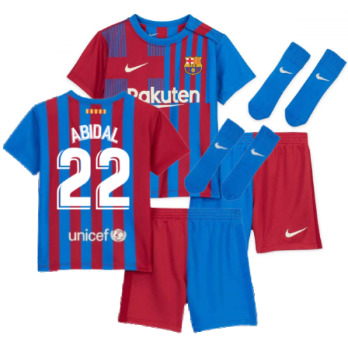 2021-2022 Barcelona Infants Home Kit (ABIDAL 22)