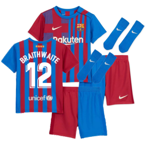 2021-2022 Barcelona Infants Home Kit (BRAITHWAITE 12)