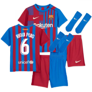 2021-2022 Barcelona Infants Home Kit (RIQUI PUIG 6)