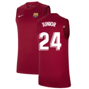 2021-2022 Barcelona Sleeveless Top (Red) (JUNIOR 24)