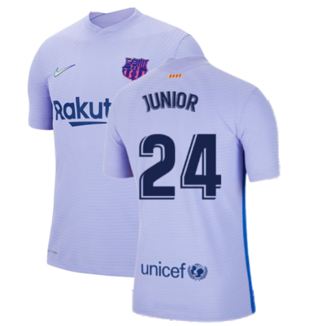 2021-2022 Barcelona Vapor Away Shirt (JUNIOR 24)