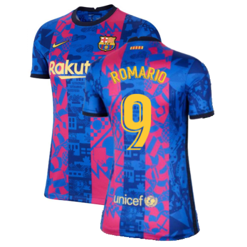 2021-2022 Barcelona Womens 3rd Shirt (ROMARIO 9)