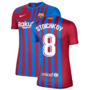 2021-2022 Barcelona Womens Home Shirt (STOICHKOV 8)