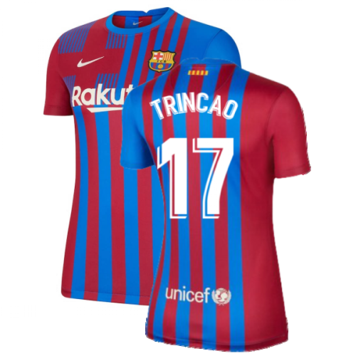 2021-2022 Barcelona Womens Home Shirt (TRINCAO 17)