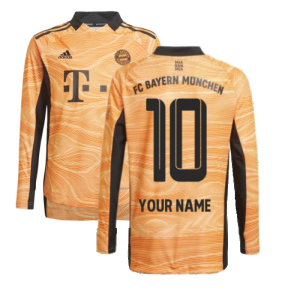 2021-2022 Bayern Munich Home Goalkeeper Shirt (Orange)