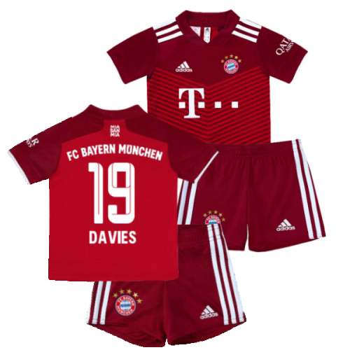 2021-2022 Bayern Munich Home Mini Kit (DAVIES 19)