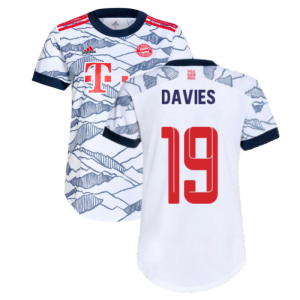 2021-2022 Bayern Munich Third Shirt (Ladies) (DAVIES 19)