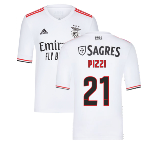 2021-2022 Benfica Away Shirt (Kids) (PIZZI 21)