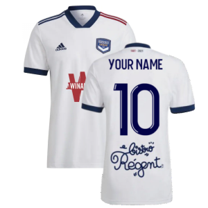 2021-2022 Bordeaux Away Shirt (Your Name)