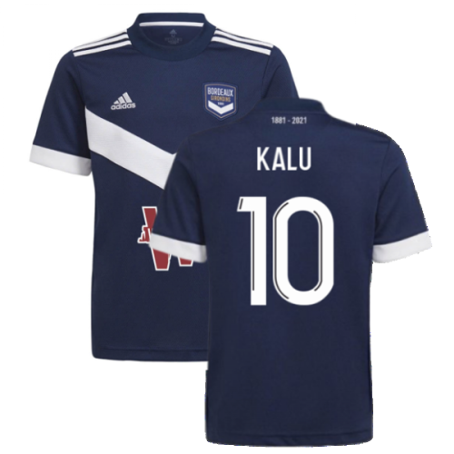 2021-2022 Bordeaux Home Shirt (Kids) (Kalu 10)