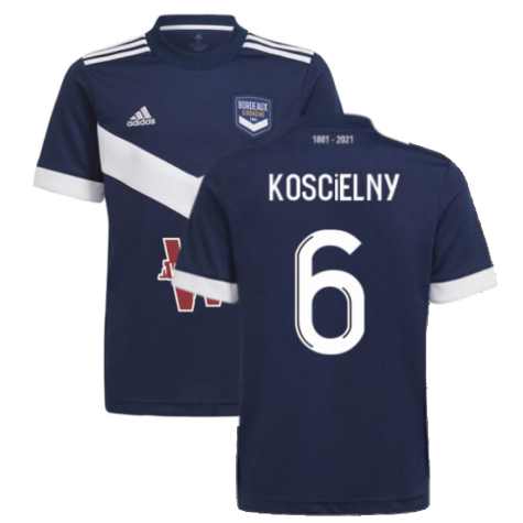 2021-2022 Bordeaux Home Shirt (Kids) (Koscielny 6)