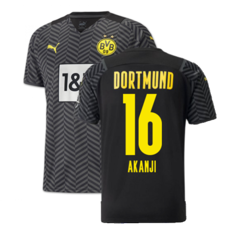 2021-2022 Borussia Dortmund Away Shirt (AKANJI 16)