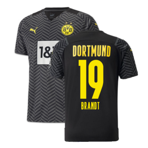 2021-2022 Borussia Dortmund Away Shirt (BRANDT 19)