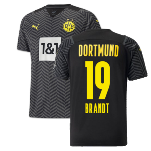 2021-2022 Borussia Dortmund Away Shirt (BRANDT 19)