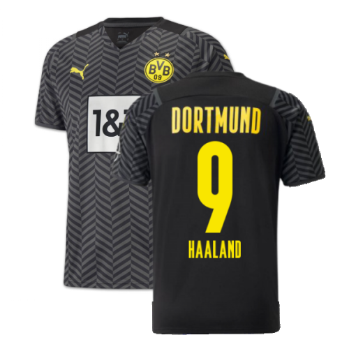 2021-2022 Borussia Dortmund Away Shirt (HAALAND 9)