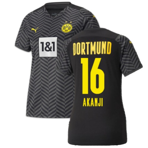 2021-2022 Borussia Dortmund Away Shirt (Kids) (AKANJI 16)