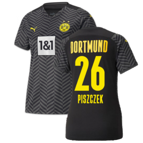 2021-2022 Borussia Dortmund Away Shirt (Kids) (PISZCZEK 26)