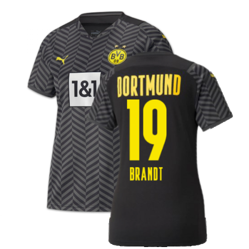 2021-2022 Borussia Dortmund Away Shirt (Ladies) (BRANDT 19)