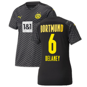 2021-2022 Borussia Dortmund Away Shirt (Ladies) (DELANEY 6)