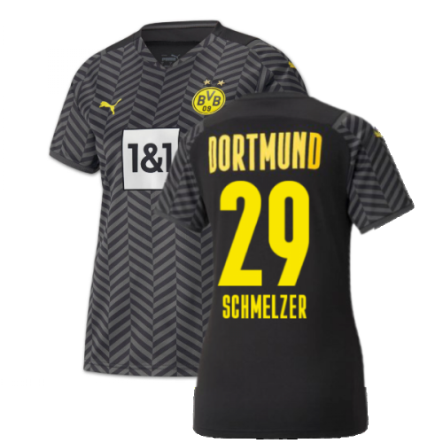 2021-2022 Borussia Dortmund Away Shirt (Ladies) (SCHMELZER 29)