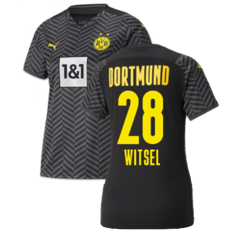 2021-2022 Borussia Dortmund Away Shirt (Ladies) (WITSEL 28)