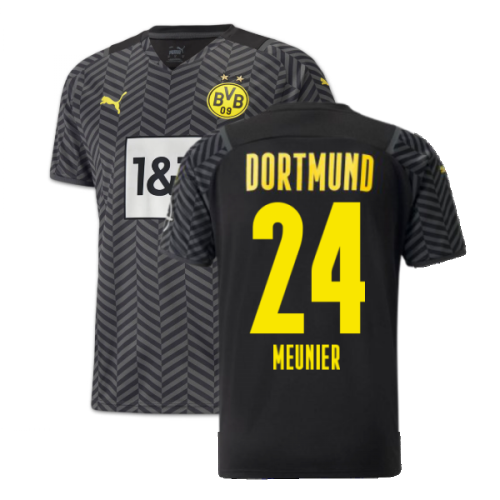 2021-2022 Borussia Dortmund Away Shirt (MEUNIER 24)